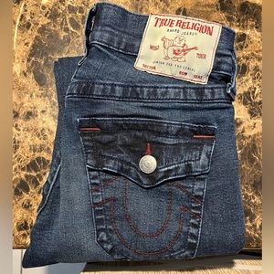 True Religion: Men’s Blue Jeans